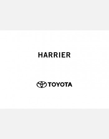 toyota harrier hybrid 2020-2021 owners manual in english